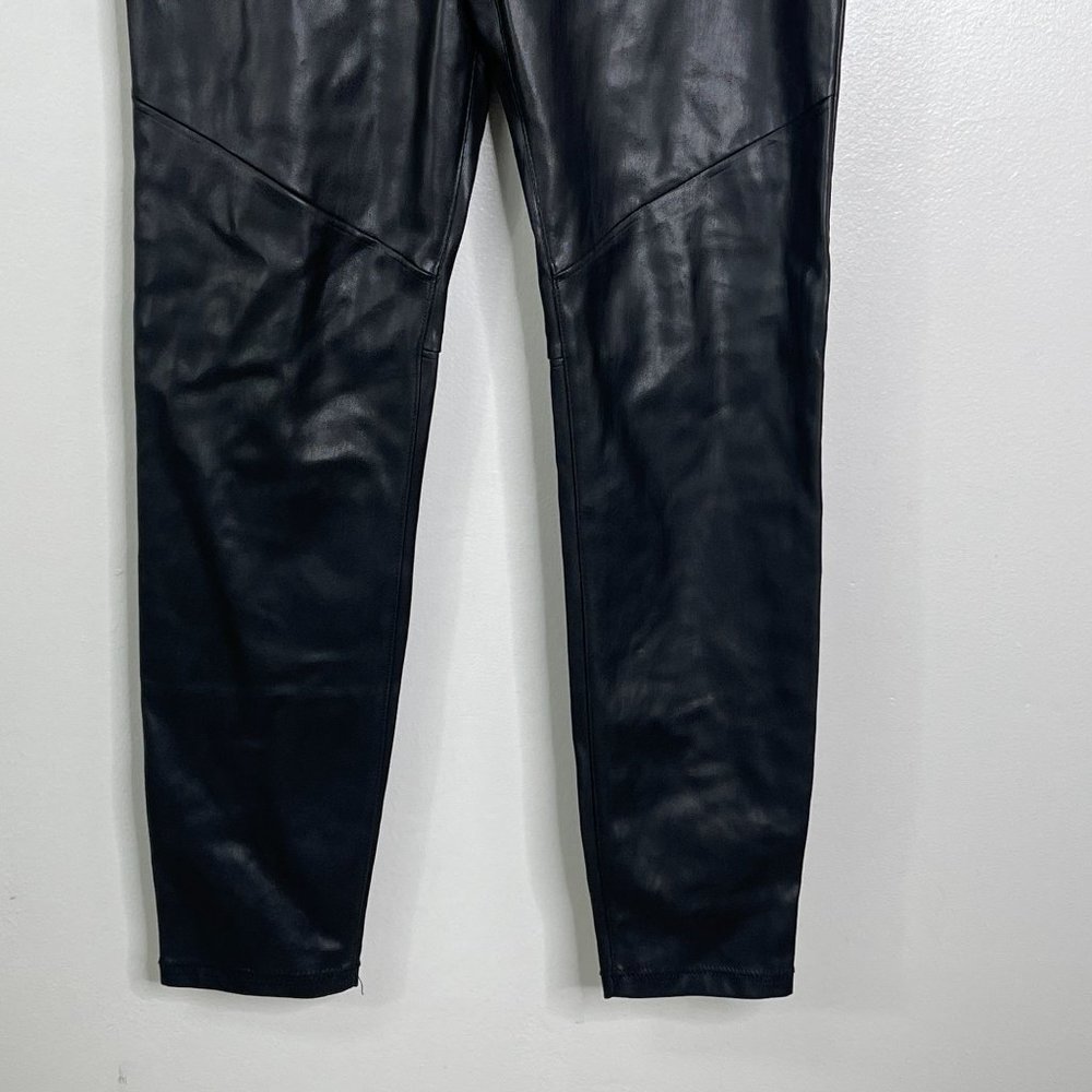 Free People Revolve Vegan Leather High Waist Legging Black Size 28 - Picture 13 of 15